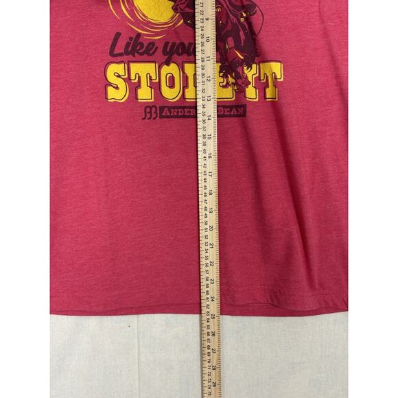 NEW! Red Dirt Hat Co Shirt 'Ride It Like You Stole It' Anderson Bean Size L - Picture 3 of 16